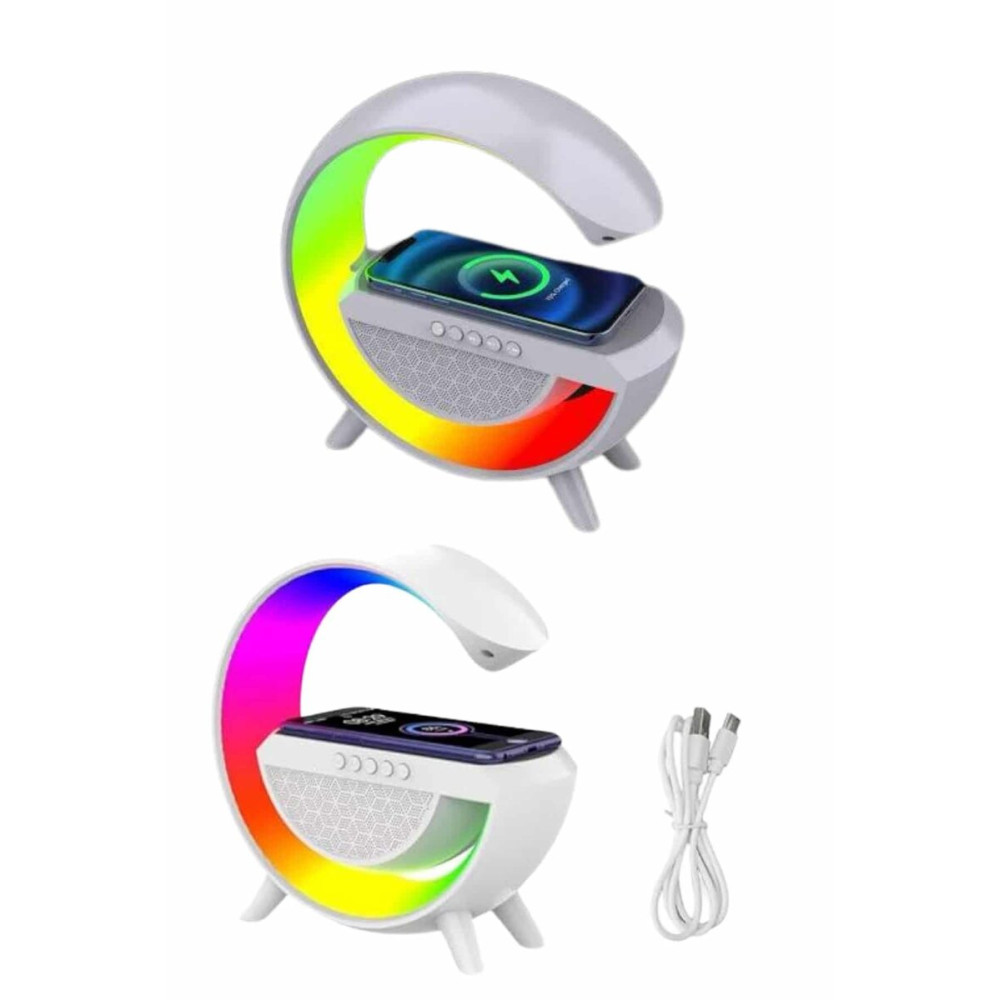 Bluetooth Hoparlör G Şekli Atmosfer Akıllı Rgb Lamba Wireless Kablosuz