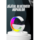 Bluetooth Hoparlör G Şekli Atmosfer Akıllı Rgb Lamba Wireless Kablosuz