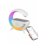 Bluetooth Hoparlör G Şekli Atmosfer Akıllı Rgb Lamba Wireless Kablosuz