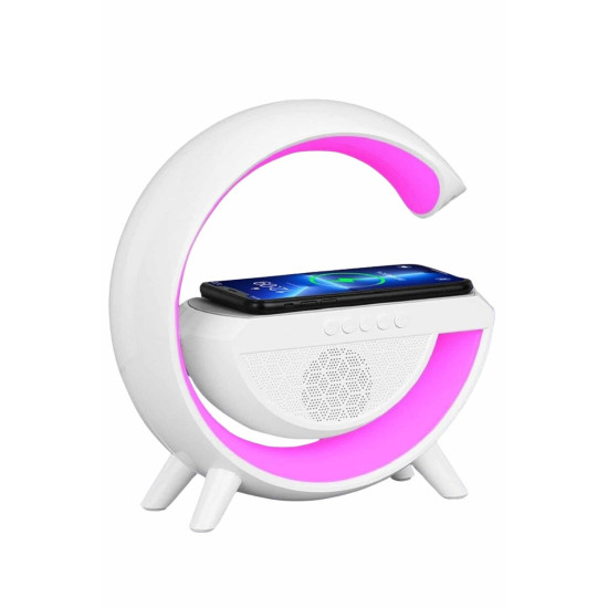 Bluetooth Hoparlör G Şekli Atmosfer Akıllı Rgb Lamba Wireless Kablosuz
