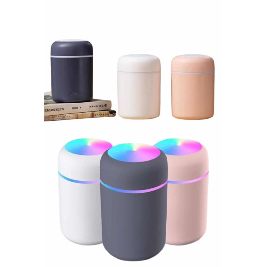 Rgb Işıklı Ulrasonik Ledli Hava Nemlendirici Buhar Makinesi Buhardanlı
