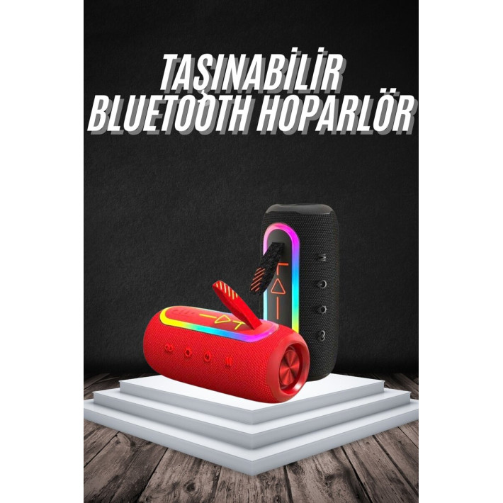 Bluetooth Hoparlör USB Şarjlı Uzun Pil Ömrü Android ve İOS Uyumlu Renk