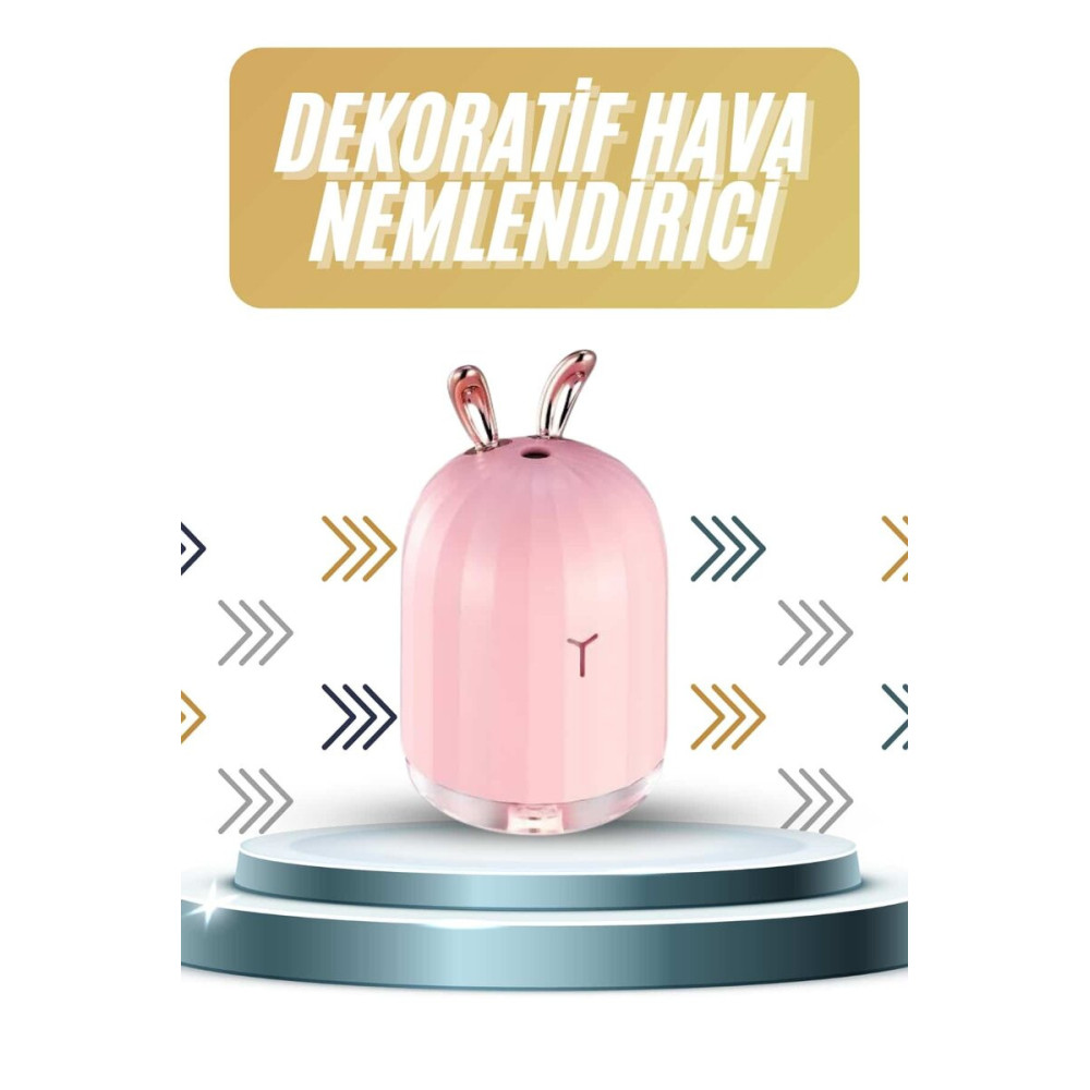 7 Renk LED Işıklı Ultrasonik Aroma Difüzör 300 ml