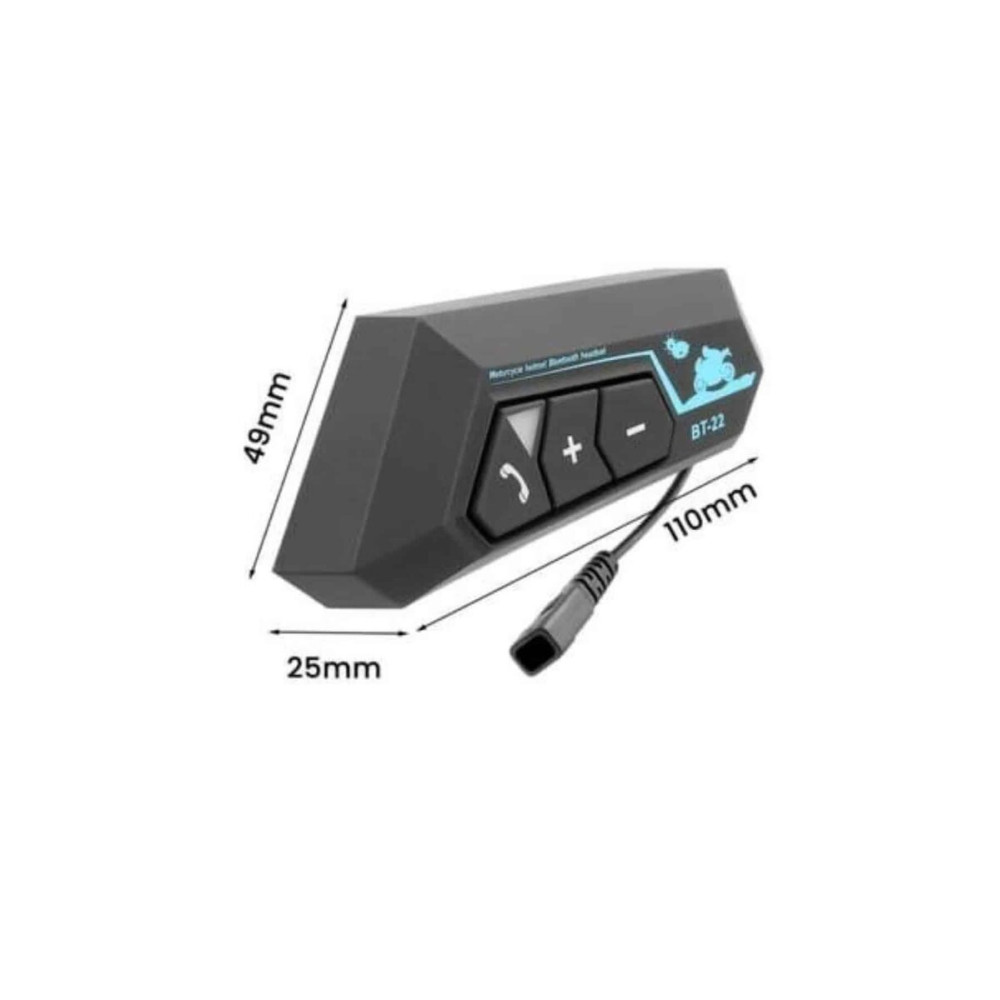 Intercom Bluetooth Kask Kulaklık Motosiklet Kulaklık 5.0 Bluetooth