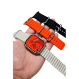 Yeni Nesil 3 Kordonlu Kol Saati 49 MM Amoled Ekran Akıllı Saat