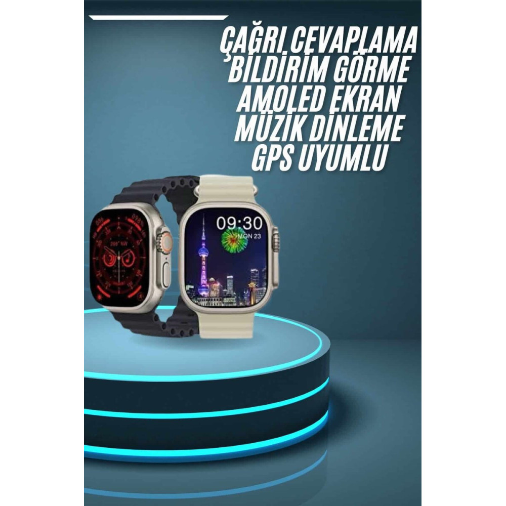 Akıllı Saat Çok Fonksiyonlu Uzun Pil Ömürlü Çağrı Cevaplayabilen Kol S