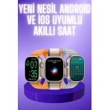 Akıllı Saat Çok Fonksiyonlu Unısex Sosyal Medya Girişli Bluetooth Bağl