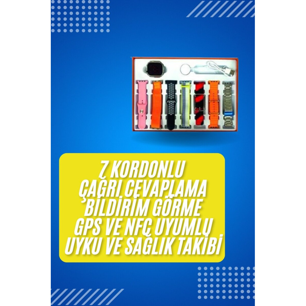 Saat Çağrı Cevaplayabilen Unısex 7 Kordonlu Müzik Dinleme