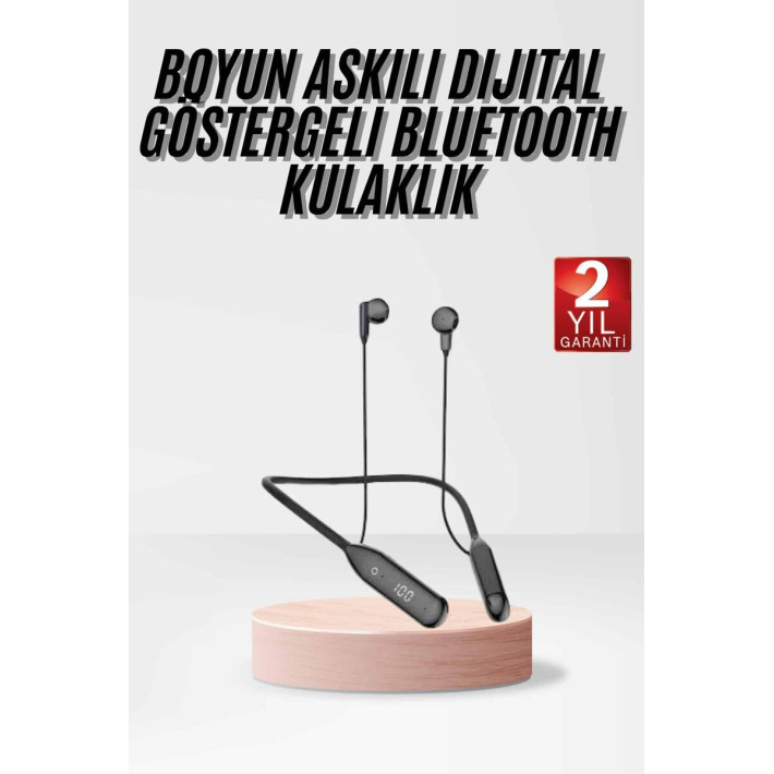 Kablolu Kulak İçi Bluetooth Kulaklık 100 Saat ANC Özellikli Boyun Bant