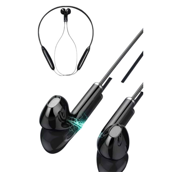 Kablolu Kulak İçi Bluetooth Kulaklık 100 Saat ANC Özellikli Boyun Bant