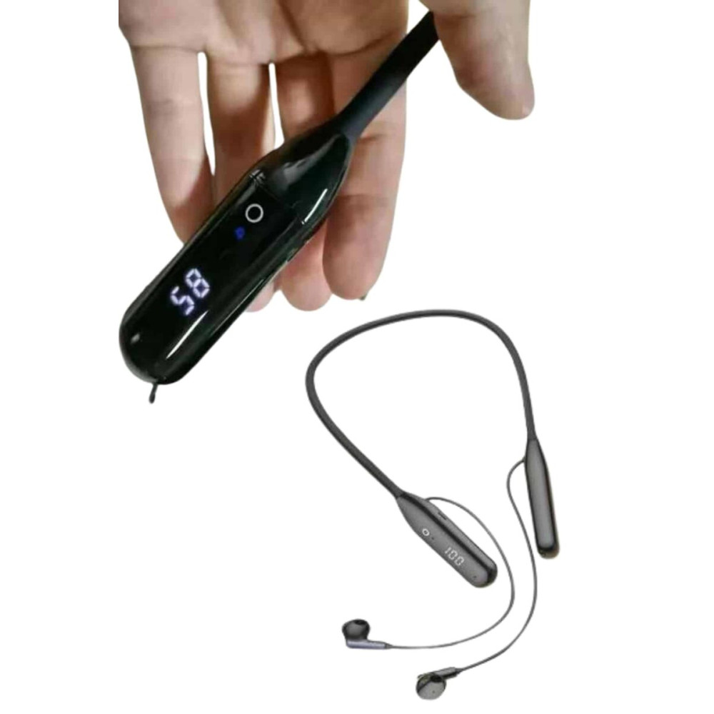 Kablolu Kulak İçi Bluetooth Kulaklık 100 Saat ANC Özellikli Boyun Bant