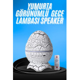 Gece Lambası Yumurta Işık Speaker Yeni Nesil Dinozor Yumurtası Görünüm
