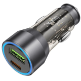 HOCO NZ12A Action PD43W USB + Type-C Hızlı Şarj Araç Çakmaklı Şarj Ale