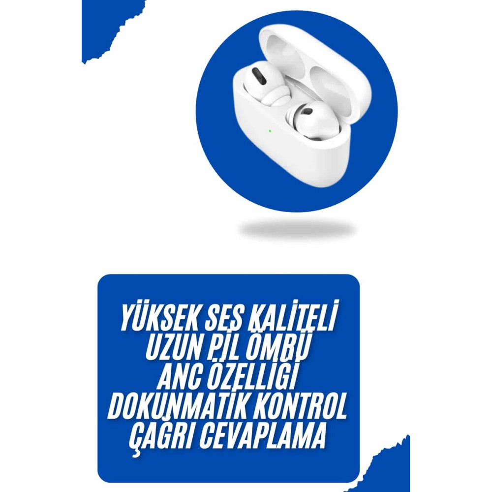 Bluetooth Kulaklık Kulak İçi Silikonlu Stereo Yüksek Ses Kaliteli Doku