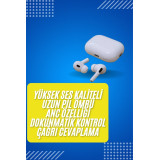 Beyaz Android ve İOS Uyumlu Yüksek Performanslı Uzun Pil Ömrü