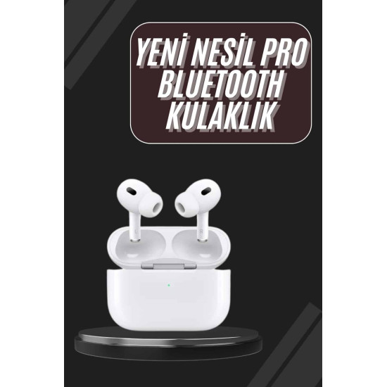 Yeni Nesil Pro Bluetooth Kulaklık Android ve İOS Uyumlu Dokunmatik Kon