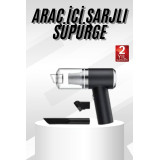 Yeni Nesil Mini Vakumlu Araç Süpürgesi El Süpürgesi Şarjlı