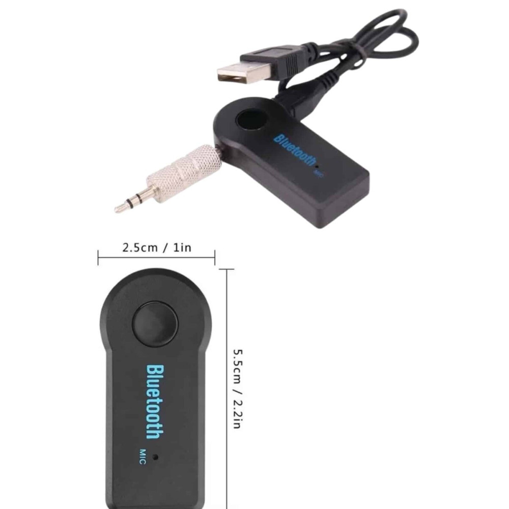 Bluetooth Araç Kiti Aux Çıkışlı Telefon Müzik Alıcı Tüm Cihazlara Uyum
