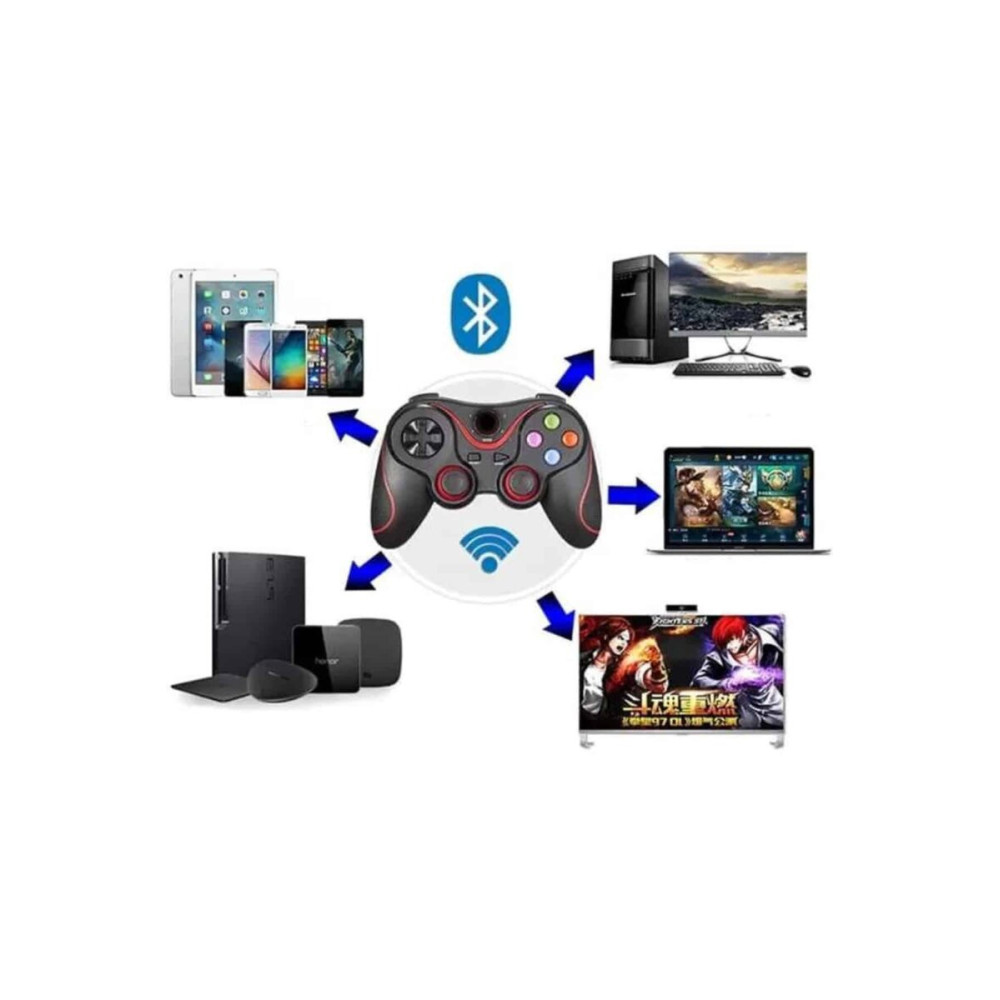 Joystik Gamepad Bluetooth Telefon Tutucu Oyun Kolu Telefon Android Uyu