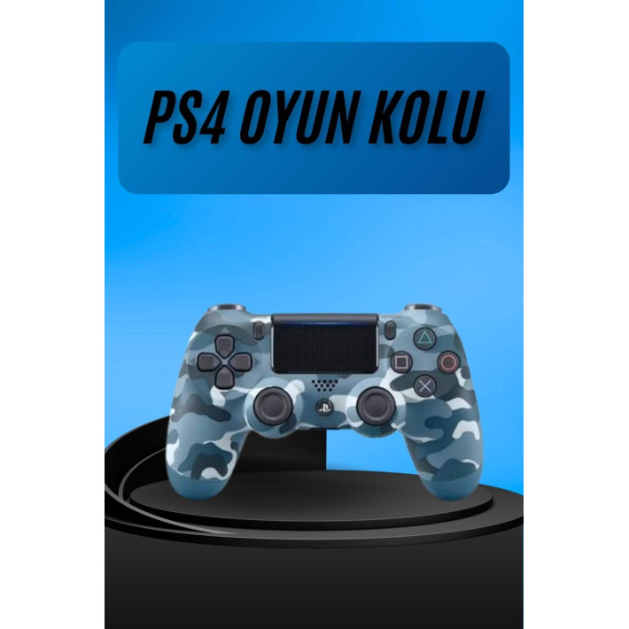 Titreşimli Kablosuz Oyun Kolu – PS4 PC Mobil Tablet ve Steam Uyumlu