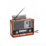 Nostaljik Görünümlü USB Girişli Bluetooth Bağlantılı Radyo