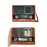 Nostaljik Görünümlü USB Girişli Bluetooth Bağlantılı Radyo