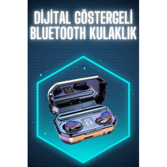 Bluetooth Kulaklık Android ve İOS Uyumlu ANC Özellikli Dijital Şarj Gö