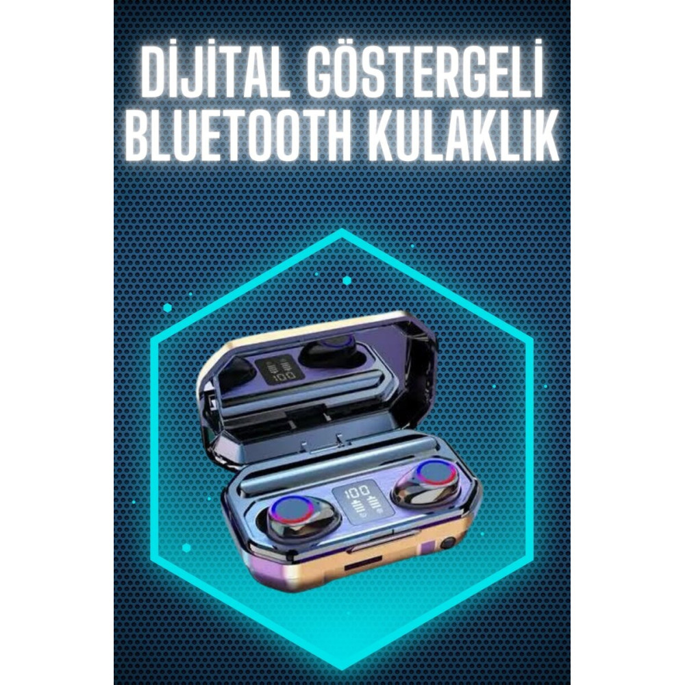 Bluetooth Kulaklık Android ve İOS Uyumlu ANC Özellikli Dijital Şarj Gö