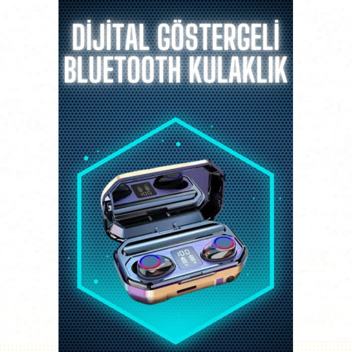 Bluetooth Kulaklık Android ve İOS Uyumlu ANC Özellikli Dijital Şarj Gö