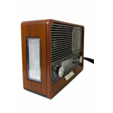 Nostaljik Vintage Radyo Taşınabilir Bluetooth Bağlantılı Hoparlör Rady