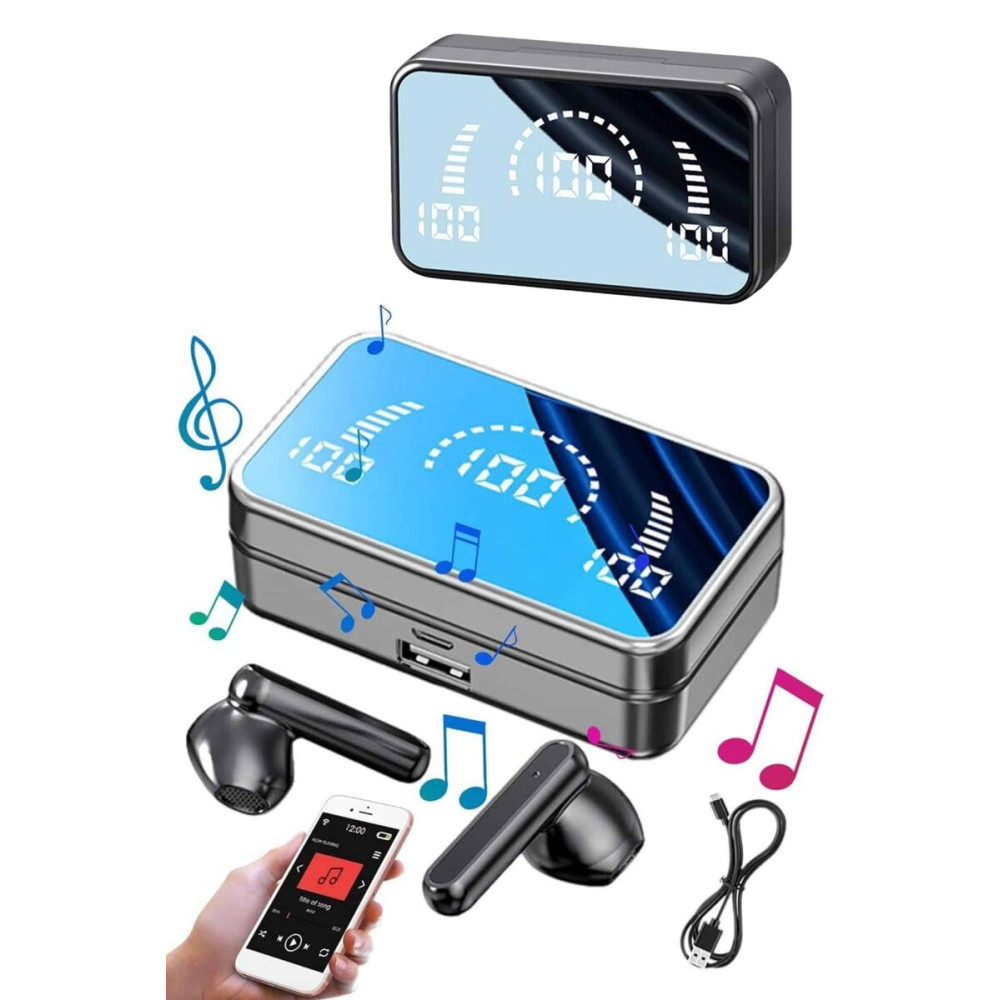 LED Işıklı Kablosuz Hoparlör – Bluetooth FM Radyolu Taşınabilir Şarjlı