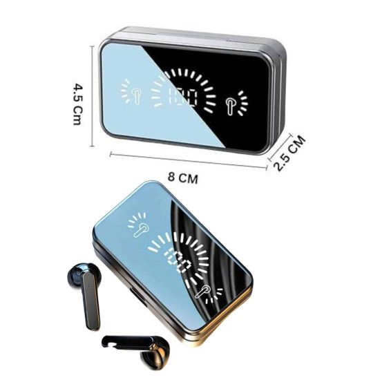 Yeni Nesil Kablosuz Kulaklık Aynalı Powerbank Özellikli Bluetooth Bağl