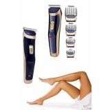 Tıraş Makinesi 4 Başlıklı Paslanmaz Çelik Bıçaklı Tüm Saç Tiplerine Uy