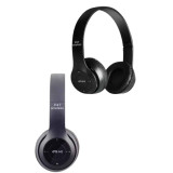Bluetooth Kablosuz Kulaklık Siyah Wireless 5.0 Kulak Üstü Uzun Pil Ömr