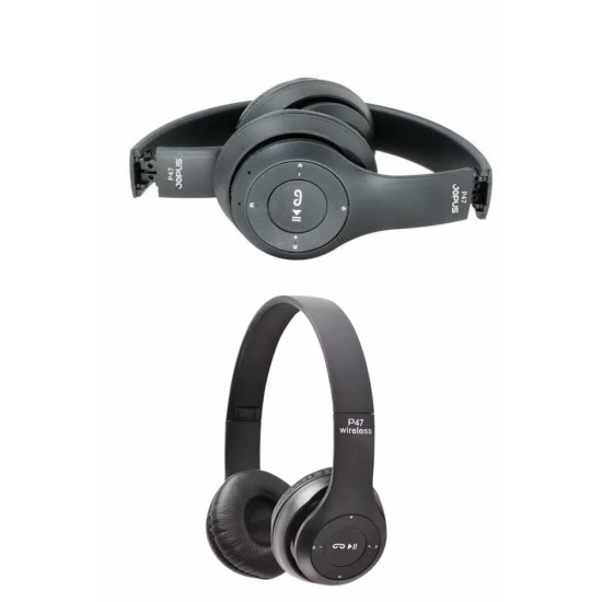Wireless 5.0 Bluetooth Kablosuz Kulaklık ANC Özellikli Kulak Üstü Ayar