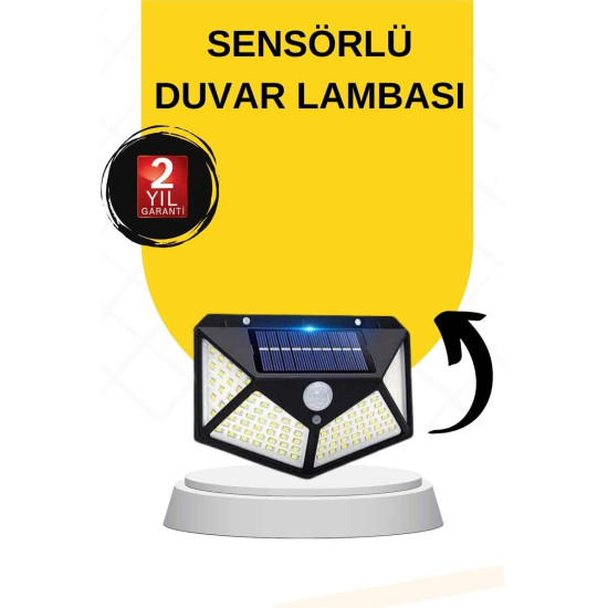 GÜNEŞ ENERJİLİ DUVAR LAMBASI
