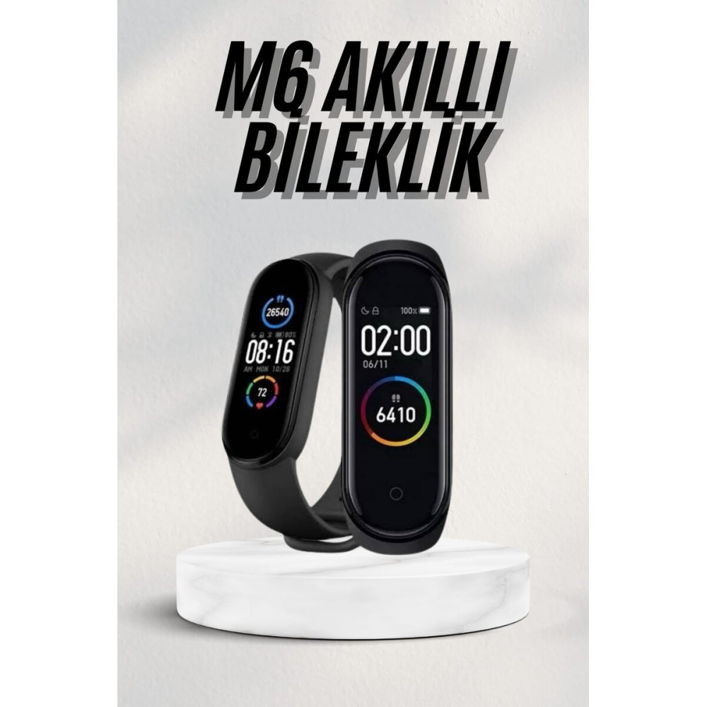 Akıllı Bileklik Android ve İOS Uyumlu Bildirim ve Çağrı Görme Spor Tak
