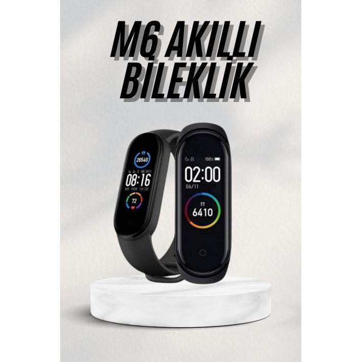 Akıllı Bileklik Android ve İOS Uyumlu Bildirim ve Çağrı Görme Spor Tak