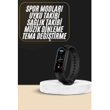 Akıllı Bileklik Android ve İOS Uyumlu Bildirim ve Çağrı Görme Spor Tak