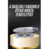 Yeni Nesil Vakumlu Pilli Siyah Nokta ve Yüz Temizleme Cihazı 4 Başlıkl