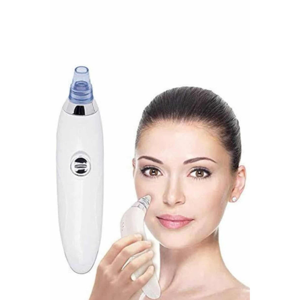 4 Başlıklı Pilli Vakumlu Siyah Nokta Temizleyici Akne Ve Sivilce Önley