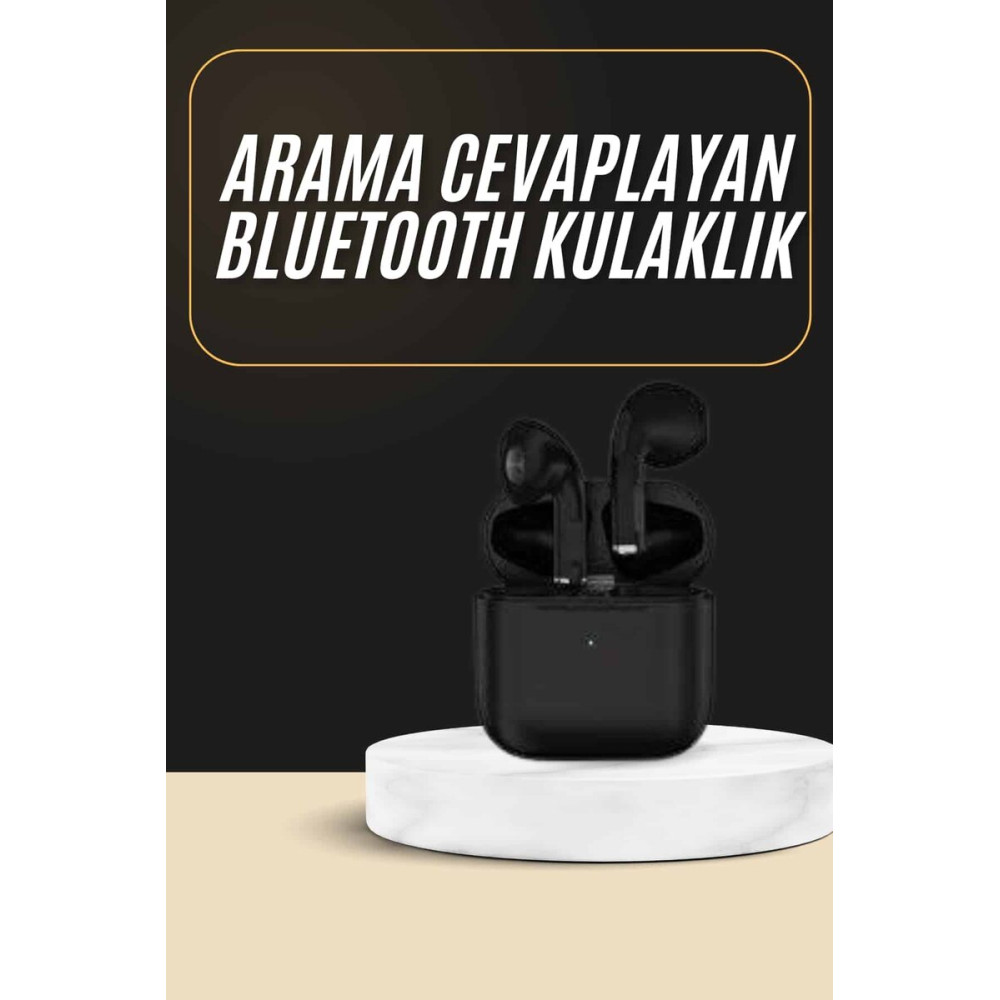 En Çok Tercih Edilen Bluetooth Kulaklık Mikrofonlu Silikonsuz Dokunmat