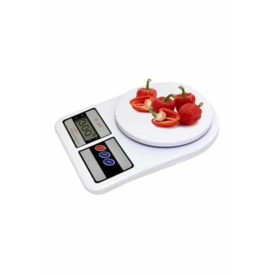 Mutfak Tartısı Dijital Göstergeli Hassas Tartı 10 Kg Kapasiteli