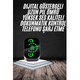 Yeni Nesil Bluetooth Kulaklık Çağrı Cevaplayabilen Dijital Göstergeli 