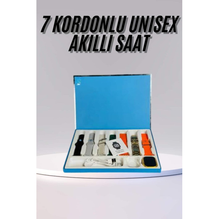 Saat Unisex Akıllı Saat Çoklu Kordon Seçeneği Çelik Kordon Plastik Kor