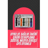 Saat Unisex Akıllı Saat Çoklu Kordon Seçeneği Çelik Kordon Plastik Kor