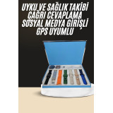 Kordonlu Unisex Akıllı Saat Çoklu Kordon Seçeneği Amoled Ekran