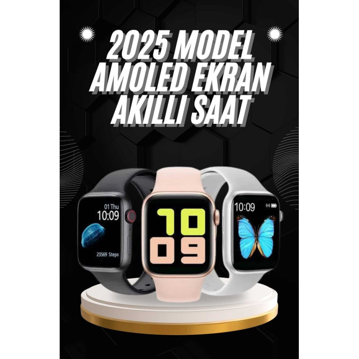 Arama Cevaplayabilen Akıllı Saat Bluetooth Bağlantılı Sosyal Medya Gir