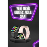 Dokunmatik Ekran Akıllı Saat Tema Değiştirme Şık ve Modern Unısex