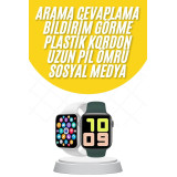 Akıllı Saat Uyku ve Sağlık Takibi Arama Cevaplama 44 MM Amoled Ekran